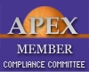 Apex Member and part of compliance committee (link opens in new window)