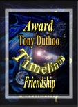 Friendship award from Timelines Award (opens in new window)