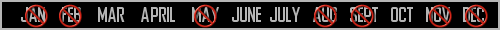 March: 1 / April: 1 / June: 3 / July: 2 / October: 1