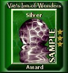 Old silver award sample