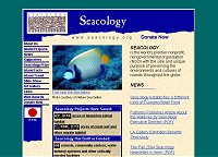 Content Site of the Year 2004: Seacology (opens in new window)