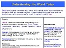 Understanding the World Today (link opens in new window)